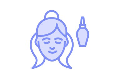 Yüz soğutma silindiri, vektör, piksel mükemmel, illüstratör dosyası