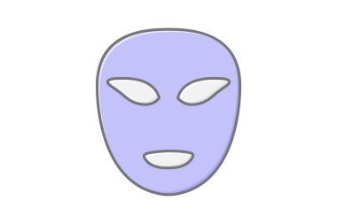 Led Face Maskesi, vektör, piksel mükemmel, illüstratör dosyası