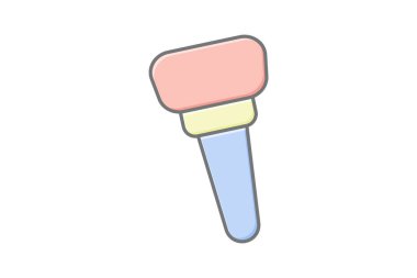 Buz Küre Masajcısı, vektör, piksel mükemmel, illüstratör dosyası