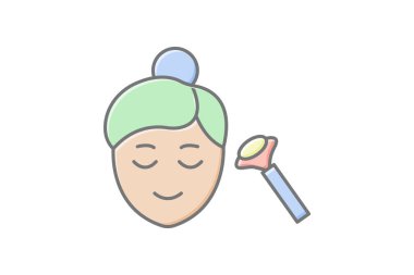 Jade Roller, vektör, piksel mükemmel, illüstratör dosyası