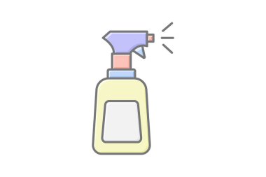 Süpürge Temizleyici, vektör, piksel mükemmel, illüstratör dosyası