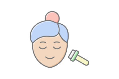 Silikon Yüz Fırçası, vektör, piksel mükemmel, illüstratör dosyası