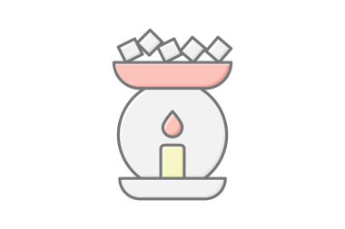 Yüz Buğusu Yayıcı, vektör, piksel mükemmel, illüstratör dosyası