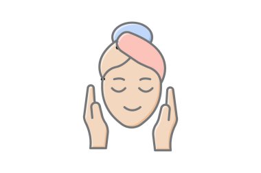 Akıllı Güzellik Aynası, vektör, piksel mükemmel, illüstratör dosyası