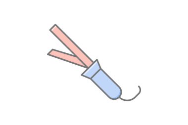 Sıcak & Soğuk Yüz Masajı, vektör, piksel mükemmel, illüstratör dosyası