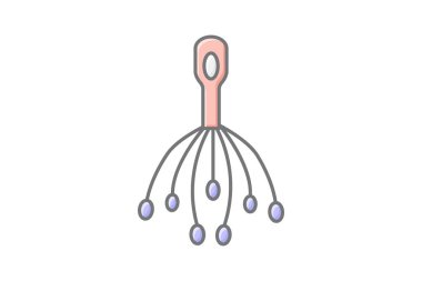 Dijital Düz Demir, vektör, piksel mükemmel, illüstratör dosyası