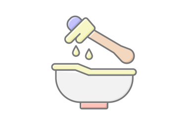 Led Nail Lamba, vektör, piksel mükemmel, illüstratör dosyası