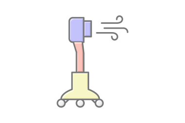 Elektrik Yüz Kaldırma Kemeri, vektör, piksel mükemmel, illüstratör dosyası