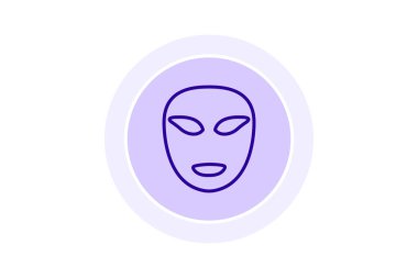 Led Face Maskesi, vektör, piksel mükemmel, illüstratör dosyası