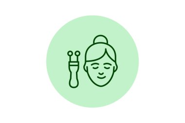 Mikroakım Yüz Aygıtı, vektör, piksel mükemmel, illüstratör dosyası