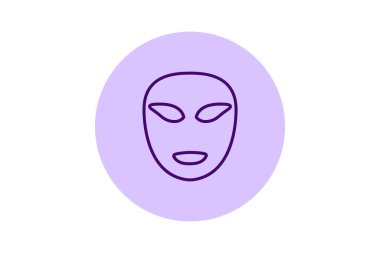 Led Face Maskesi, vektör, piksel mükemmel, illüstratör dosyası