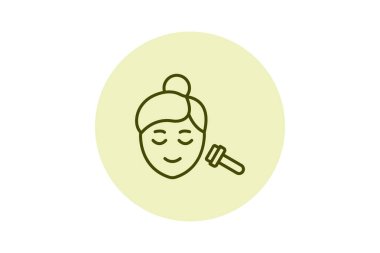 Silikon Yüz Fırçası, vektör, piksel mükemmel, illüstratör dosyası