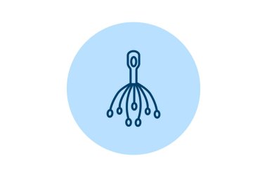 Dijital Düz Demir, vektör, piksel mükemmel, illüstratör dosyası