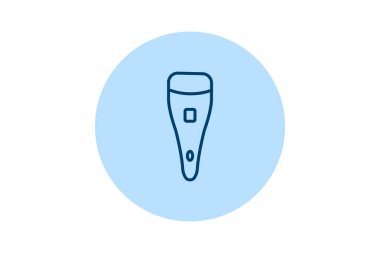 Ultrasonik Lip Bakım Aygıtı, vektör, piksel mükemmel, illüstratör dosyası