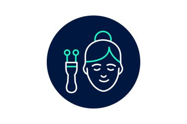 Mikroakım Yüz Aygıtı, vektör, piksel mükemmel, illüstratör dosyası