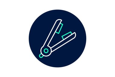 Elektrikli Makyaj Fırçası Temizleyici, vektör, piksel mükemmel, illüstratör dosyası