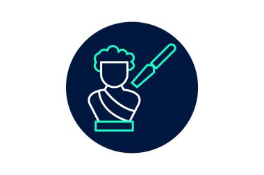 Sonik Yüz Masajcısı, vektör, piksel mükemmel, illüstratör dosyası