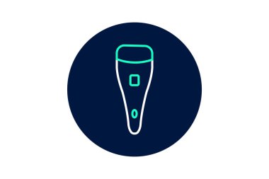 Ultrasonik Lip Bakım Aygıtı, vektör, piksel mükemmel, illüstratör dosyası