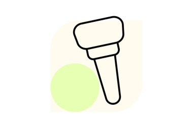 Buz Küre Masajcısı, vektör, piksel mükemmel, illüstratör dosyası