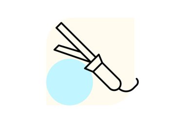 Sıcak & Soğuk Yüz Masajı, vektör, piksel mükemmel, illüstratör dosyası