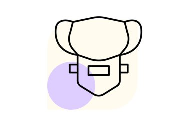 Burun Şekli Aygıtı, vektör, piksel mükemmel, illüstratör dosyası