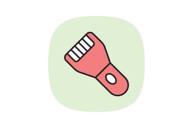 Yüz Epilatörü, vektör, piksel mükemmel, illüstratör dosyası