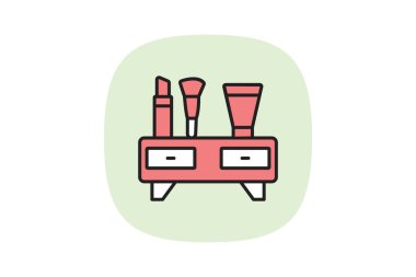 Ultrasonik yüz masajı, vektör, piksel mükemmel, illüstratör dosyası