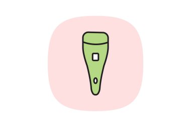 Ultrasonik Lip Bakım Aygıtı, vektör, piksel mükemmel, illüstratör dosyası