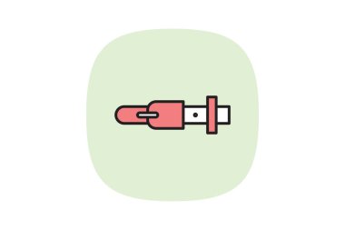 Bitkisel Buhar Yüz Makinesi, vektör, piksel mükemmel, illüstratör dosyası