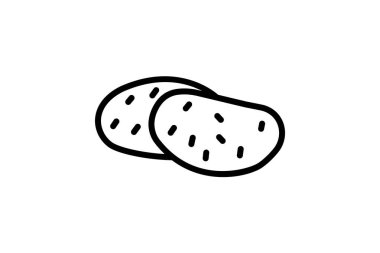 Patates Depolama Alanı, vektör, piksel mükemmel, illüstratör dosyası