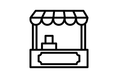 Çiftçi Pazarı Oyalaması, vektör, piksel mükemmel, illüstratör dosyası