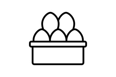 Yumurta Koleksiyon Merkezi, vektör, piksel mükemmel, illüstratör dosyası