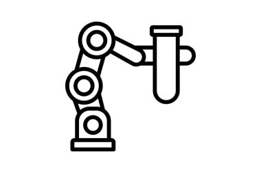 Tarım Robot Laboratuvarı, vektör, piksel mükemmel, illüstratör dosyası