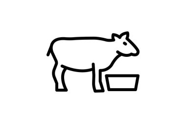 Çiftlik hayvanları Su İstasyonu, vektör, piksel mükemmel, illüstratör dosyası