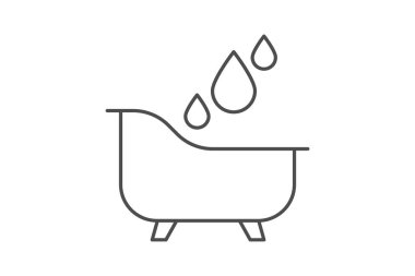 Su dağıtım merkezi, vektör, piksel mükemmel, illüstratör dosyası