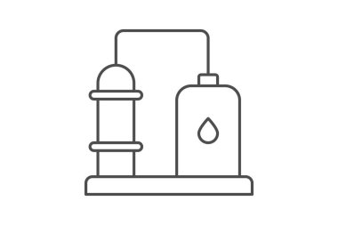 Cotton Cin Evi, vektör, piksel mükemmel, illüstratör dosyası