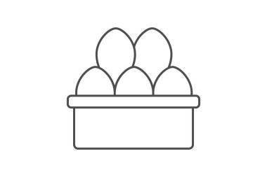 Yumurta Koleksiyon Merkezi, vektör, piksel mükemmel, illüstratör dosyası