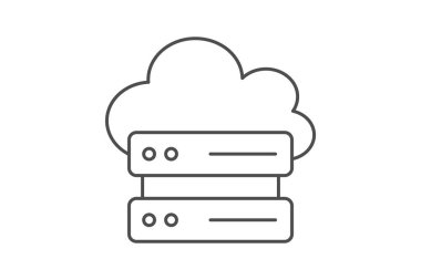 Çiftlik Veri Merkezi, vektör, piksel mükemmel, illüstratör dosyası