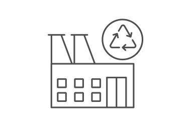 Çiftlik Geri Dönüşüm Merkezi, vektör, piksel mükemmel, illüstratör dosyası