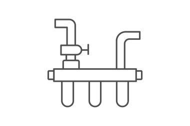 Tarım Suyu Temizleme Birimi, vektör, piksel mükemmel, illüstratör dosyası