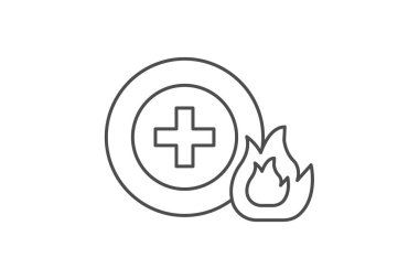 Kırsal Afet Tepki Birimi, vektör, piksel mükemmel, illüstratör dosyası