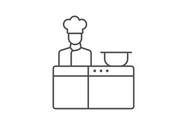 Farm Community Kitchen, vektör, piksel mükemmel, illüstratör dosyası