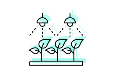 Sulama Kontrol Kulesi, vektör, piksel mükemmel, illüstratör dosyası