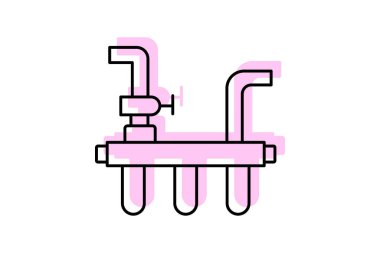 Tarım Suyu Temizleme Birimi, vektör, piksel mükemmel, illüstratör dosyası