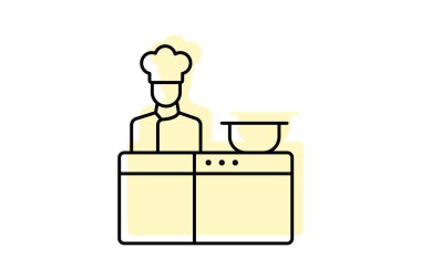 Farm Community Kitchen, vektör, piksel mükemmel, illüstratör dosyası