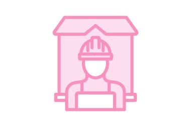 Çiftlik İşçileri Konut, vektör, piksel mükemmel, illüstratör dosyası