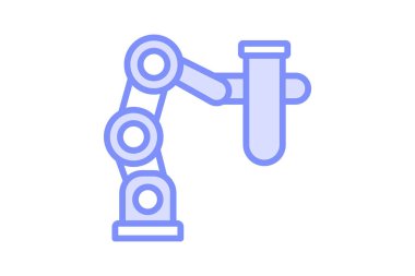 Tarım Robot Laboratuvarı, vektör, piksel mükemmel, illüstratör dosyası