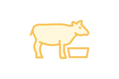 Çiftlik hayvanları Su İstasyonu, vektör, piksel mükemmel, illüstratör dosyası