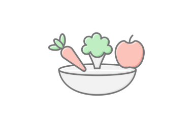 Toprak Besin Depolama, vektör, piksel mükemmel, illüstratör dosyası