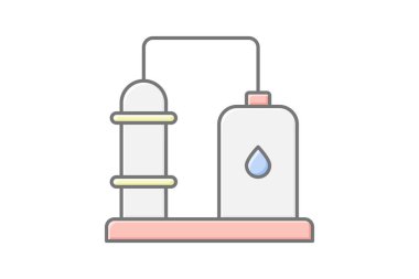 Cotton Cin Evi, vektör, piksel mükemmel, illüstratör dosyası